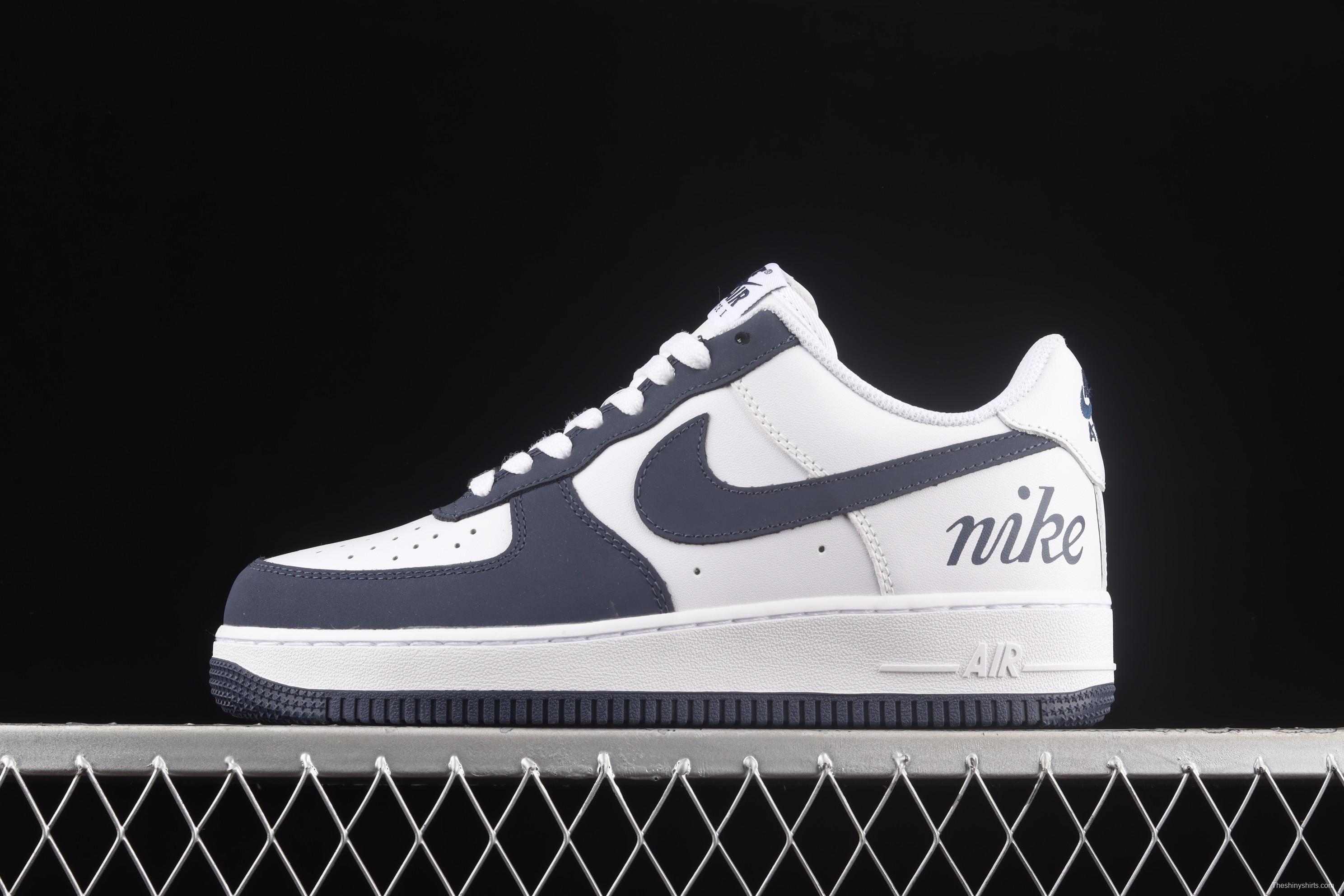 NIKE Air Force 1 Low suede color low-top casual board shoes 350823-003