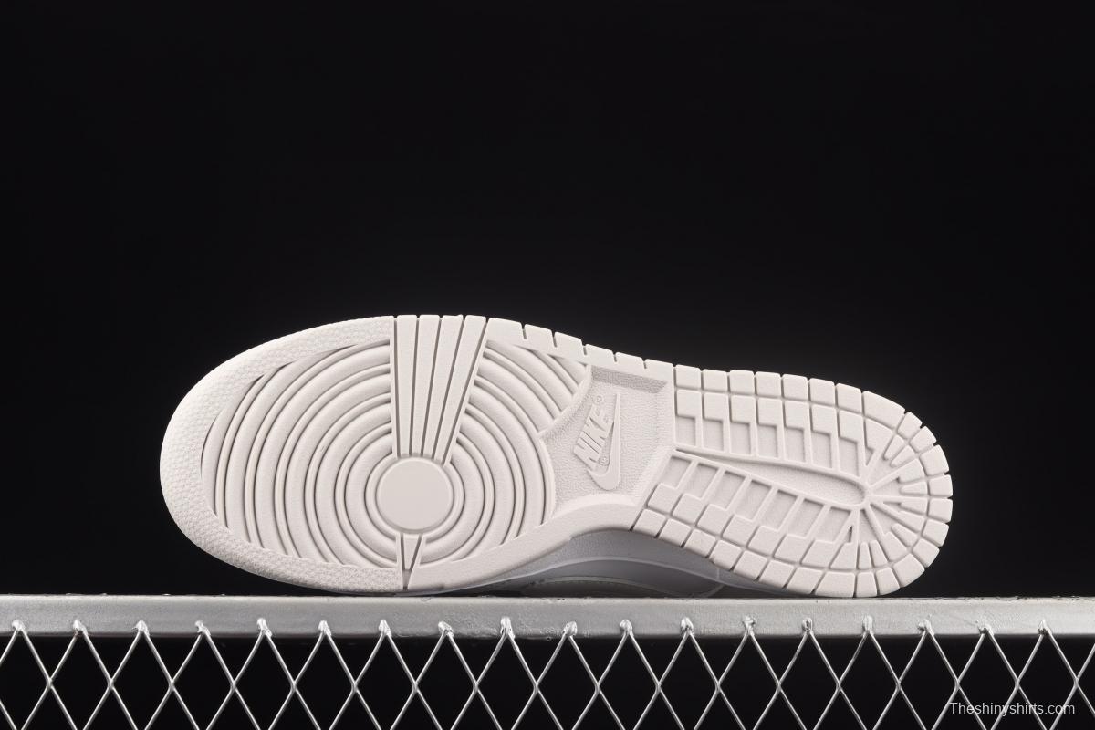 NIKE SB DUNK Low dunk series white light gray color matching low-side leisure sports skateboard shoes DD1503-103