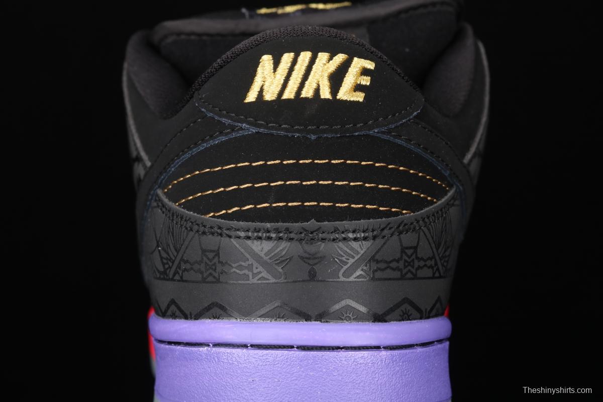 NIKE DUNK Sb Low BHM (2014) SB rebound fashion casual board shoes 504750-001