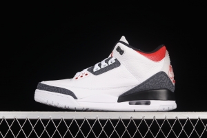 Air Jordan 3 Retro SE-T AJ3 Joe 3 Denim New Flame Red CZ6433-100