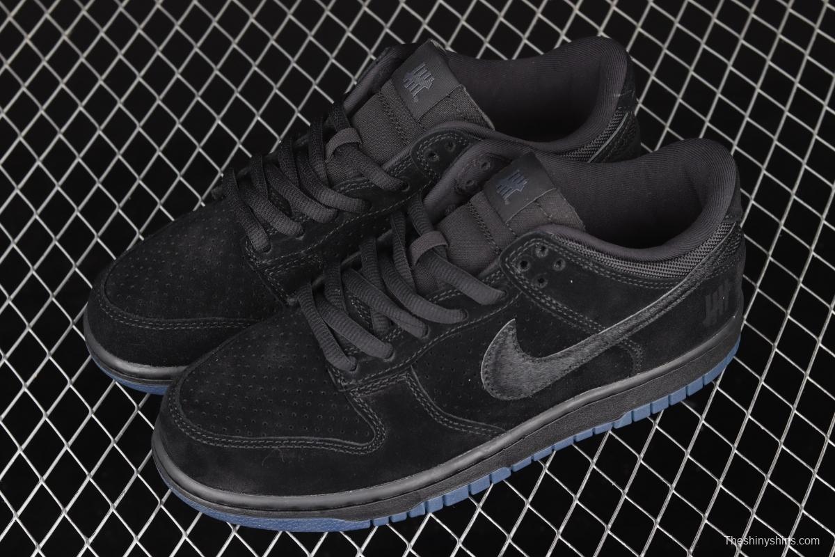 UNDFEATED x NIKE DUNK Low black soul color dunk series low-side leisure sports skateboard shoes DO9329-001