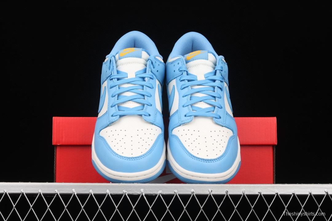 NIKE DUNK Low SB Slam Dunk Series North Carolina Blue head low-top leisure sports skateboard shoes DD1503-100