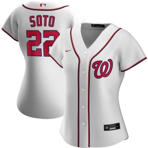 Women's Juan Soto White Home 2020 Player Team Jersey