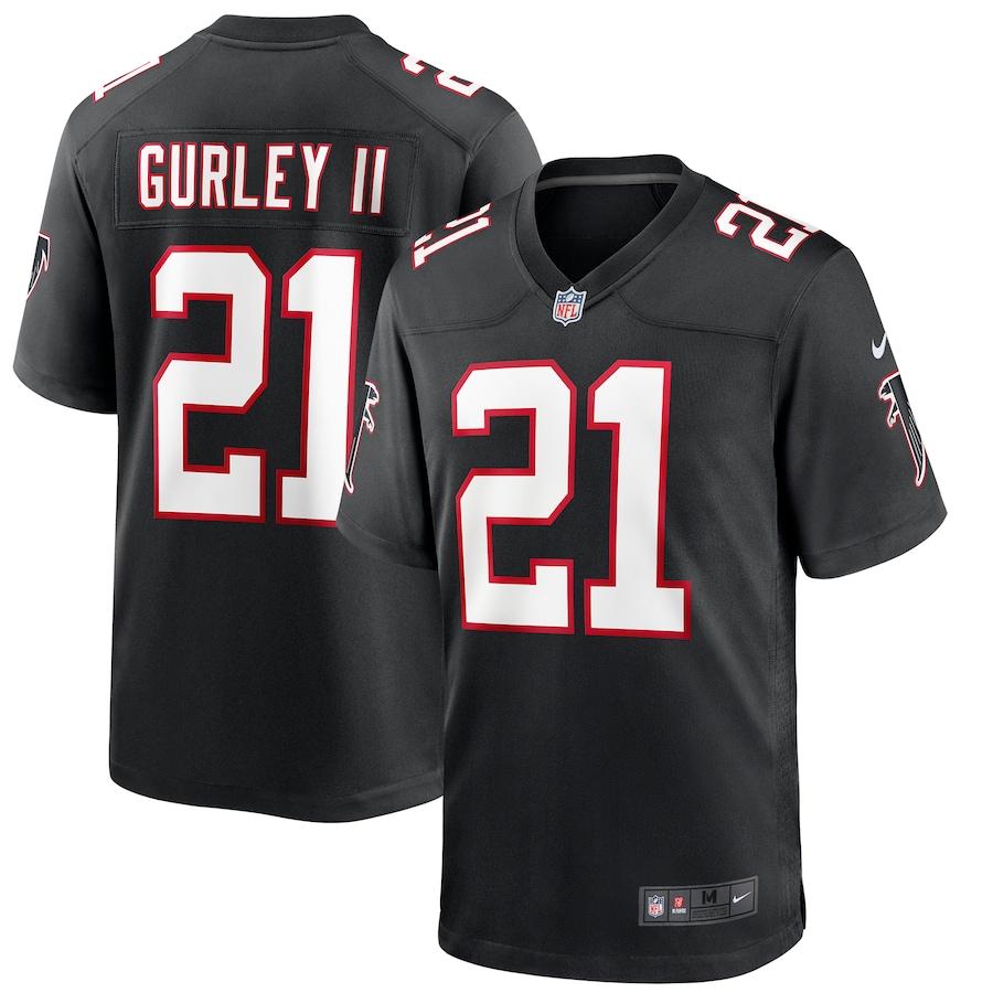 Men's Todd Gurley II Black Throwback Player Limited Team Jersey