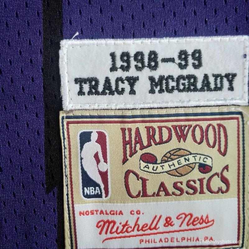 Men's Tracy McGrady Purple Retro Classic Team Jersey