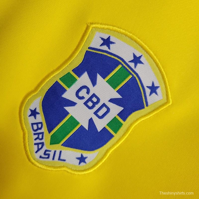 Retro 1997 Brazil Home Jersey
