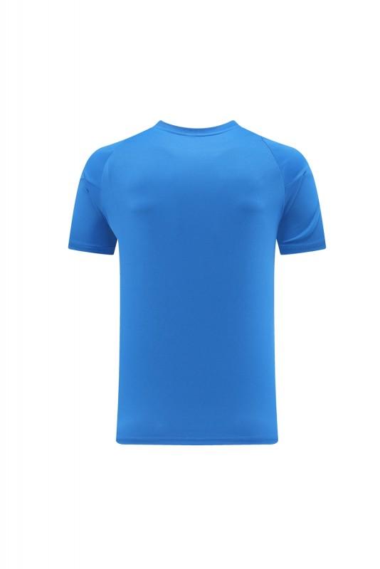 2024 Adidas Blue Short Sleeve Jersey+Shorts