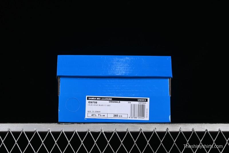 Adidas JJJJound x Samba OG Minimalist Luxury Collaboration Casual Sneakers - ID8708