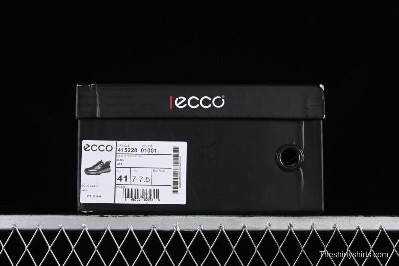 Ecco Pure Color Block Slip-Resistant耐磨耐磨运动鞋 41522801001