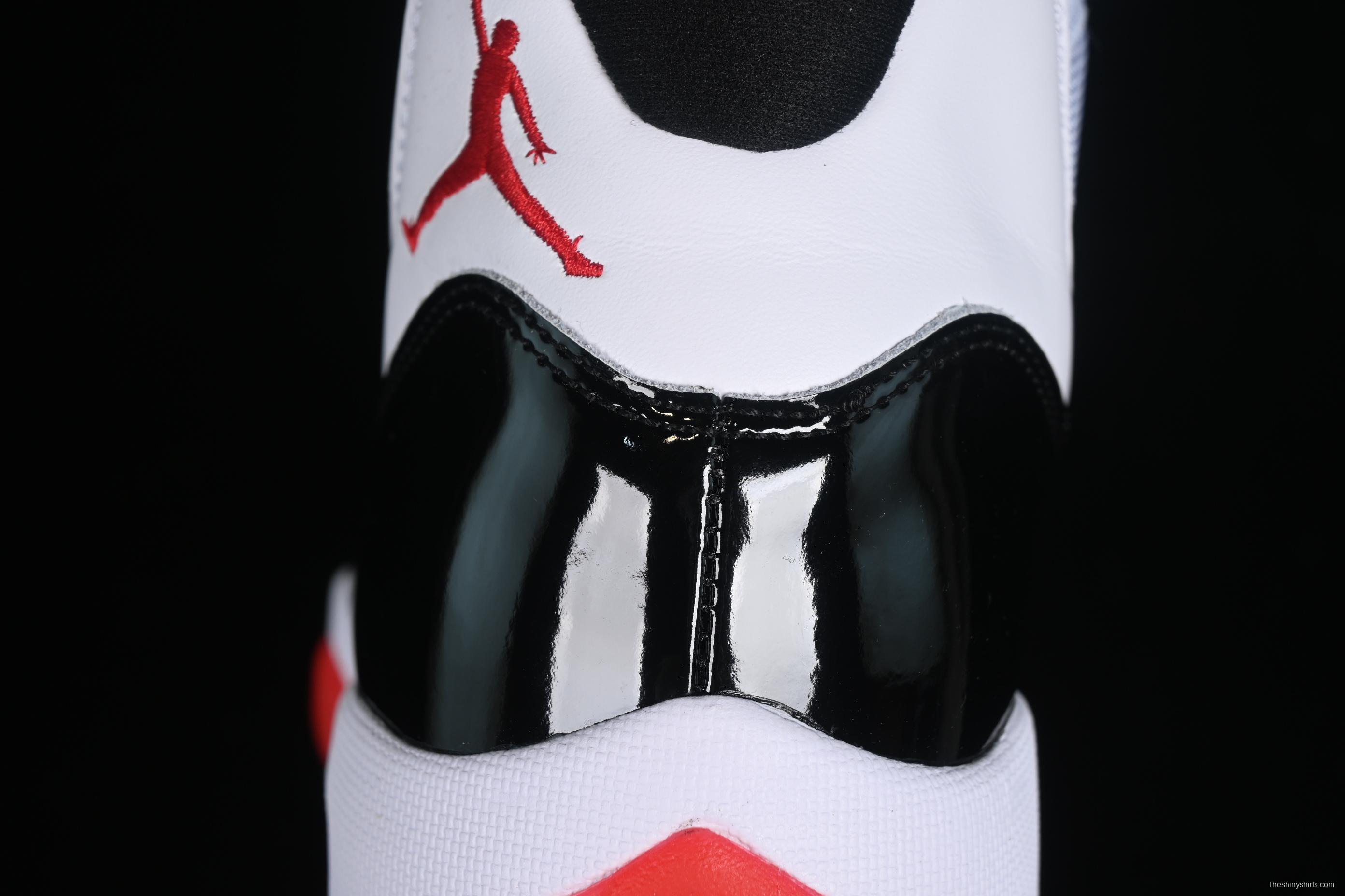 Nike Air Jordan 11 Retro Basketball Shoes with Patent Leather and Carbon Fiber Plate - CT8012-106