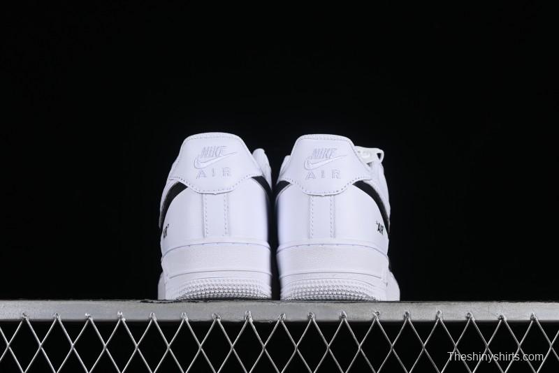 Nike Air Force 1 '07 Low Casual Sneakers with Double Swoosh Design - DD8959-100