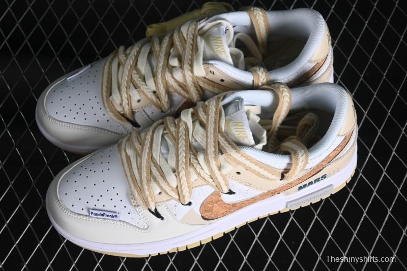 Nike Dunk Low Panda Prank Universe Exploration - Star Exploration Mocha SB Strap Low-top Casual Skate Shoes - DV0833-100