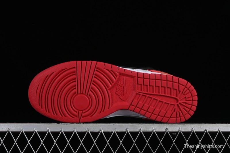 Nike SB Dunk Low Year of the Dragon Limited Edition - Black Swoosh Red Luck High-End Custom Low-Top Casual Sneakers - SJ2068-231