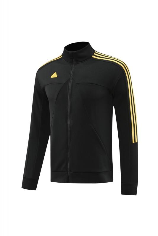 2024 Adidas Black Full Zipper Jacket +Long Pants