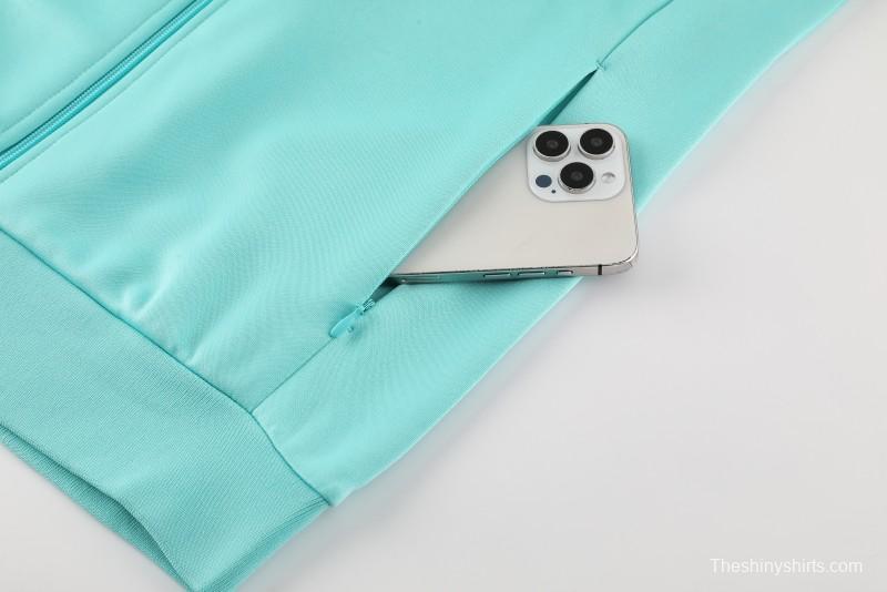 24/25 Inter Miami Green Full Zipper Jacket +Long Pants