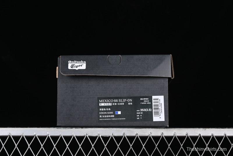 OnitsukaTiger Mexico 66 Low-Top Canvas Casual Running Shoes - D3K0N-5099