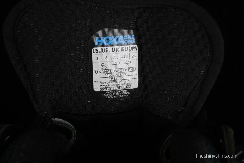 HOKA ONE ONE Tor Ultra Low Round Toe Cushioned Durable Low-Cut Hiking Shoes - 1155730 CVF