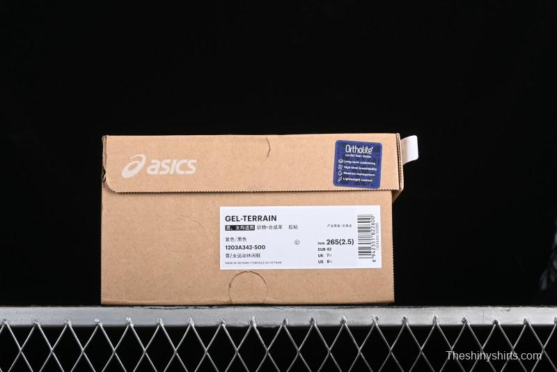 Asics Gel-Terrain Retro Breathable Casual Shoes Cushioned Men's Durable Running Shoes - 1203A342-500