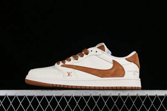 Nike Air Jordan 1 Low OG SP Travis Scott x Fragment Design Collaboration Sneakers - LX1988-900