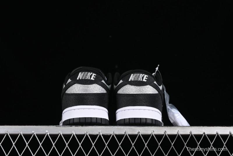 Nike SB Dunk Low Black Starry Sky Anniversary High-End Custom Low-Top Casual Sneakers - LW1818-101