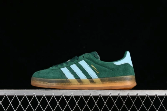 Adidas Originals Gazelle Indoor Retro Casual Slip-Resistant Wear-Resistant Low-Top Sneakers - IG9979