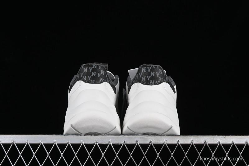 New York Yankees MLB Bigball Chunky Denim Monogram Platform Sandals - 3ASHBDM4N50BKS