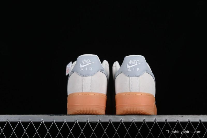 Nike Air Force 1 '07 Low Casual Sneakers with Full-Length Air Cushion - FQ8714-002