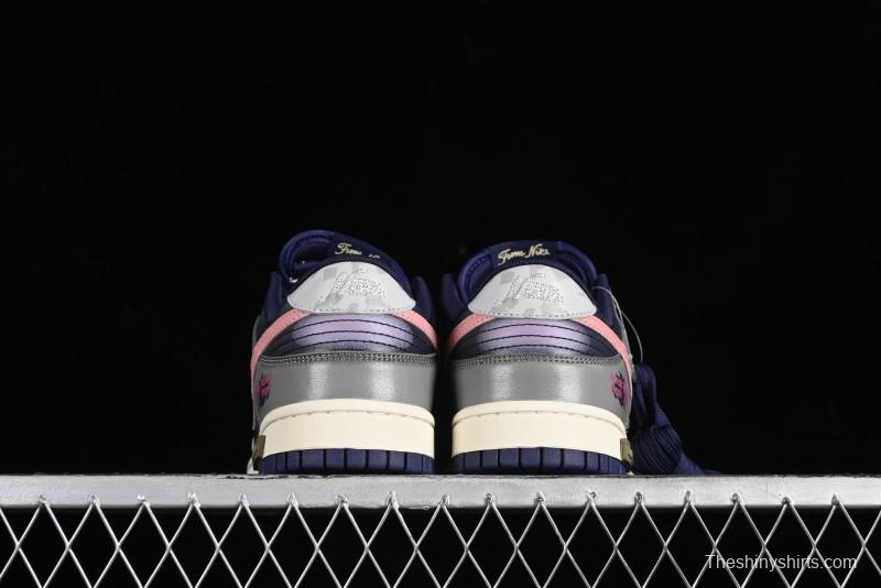 Nike Dunk Low Panda Prank Pioneer Knight Sandy Heart Purple Brown Pink SB Strap Low Top Casual Skate Shoes - FV8106-181