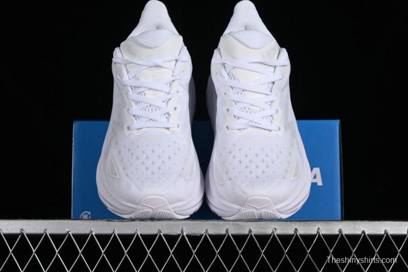 HOKA ONE ONE Bondi 8 Functional Cushioned Running Shoes with Soft EVA Midsole - 1127952 WWH