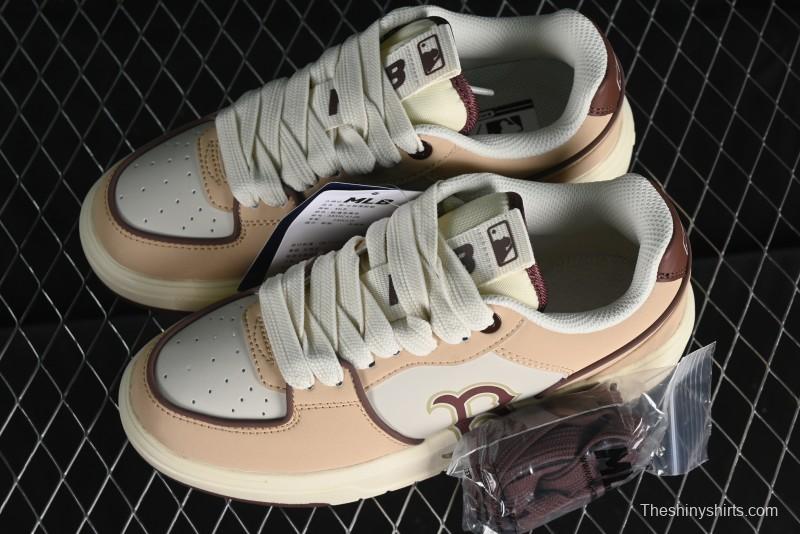 MLB Chunky Liner Basic New York Yankees Thick Sole Casual Sneakers with 6cm Height Increase - 3ASXCA12N43BGS