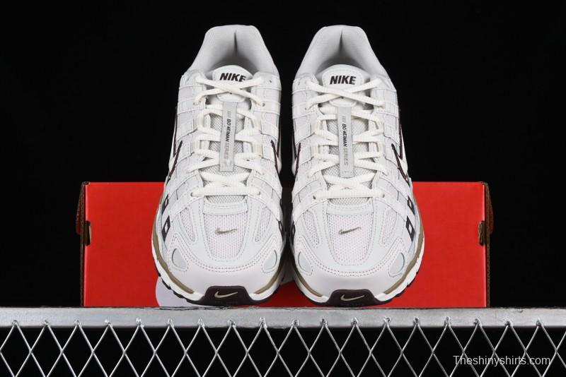 Nike P-6000 Retro Casual Sneakers with Lightweight Design and Vintage Style - HF0728-201