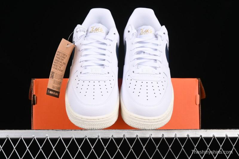 Nike Air Force 1 '07 Low Casual Sneakers with Full-Length Air Cushion - FZ6768-100