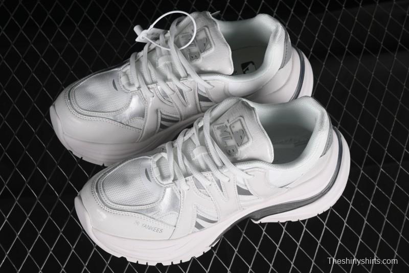 New York Yankees MLB Bigball Chunky Curve Thick Sole Casual Shoes - 3ARNPDL4N50WHS