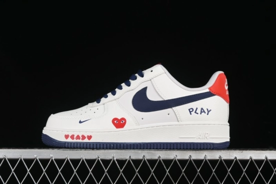 Nike Air Force 1 '07 Low CDG Play Sneakers - KK1988-001