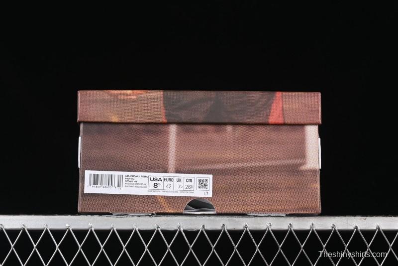 Nike Air Jordan 1 High OG Black Toe Reimagined Basketball Shoes - DZ5485-106