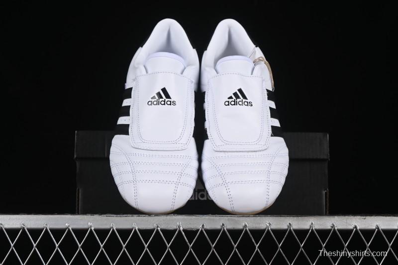 Adidas Originals Taekwondo Low-Top Training Shoes with Full-Grain Leather Wrap Comfortable Anti-Slip Durable - JQ4774