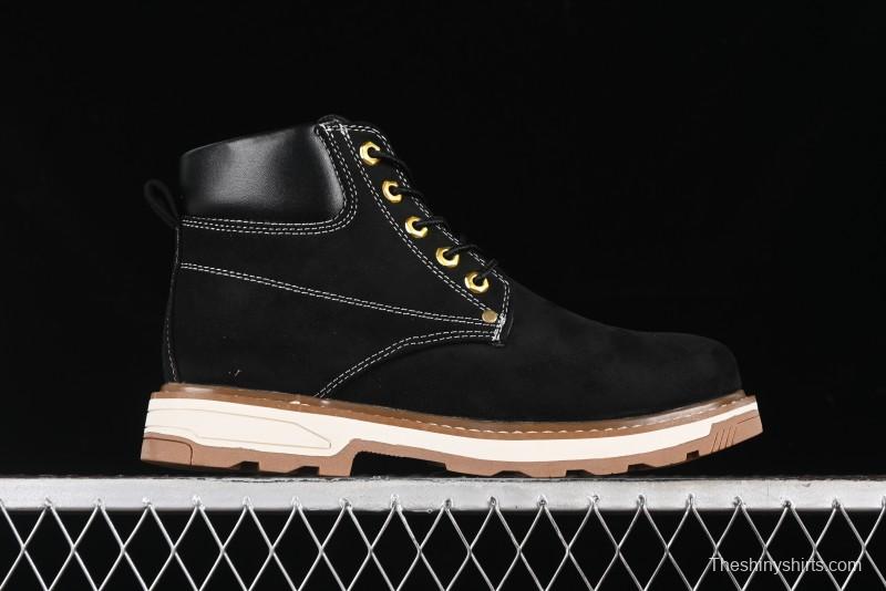 Timberland Classic High Top Yellow Boots TB010063713 Black