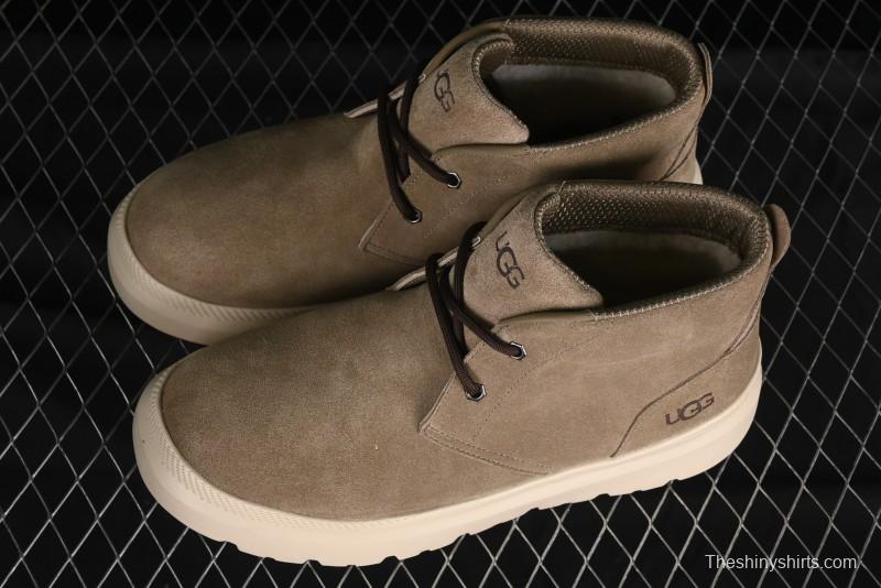 UGG Burleigh Chukka Comfort Flat Lace-Up Round Toe Casual Boots - 1151773