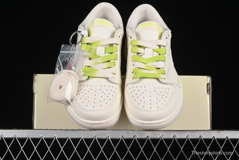 Nike Travis Scott x Fragment Design x Air Jordan 1 Low OG SP AJ1 Supreme Collaboration - BB2299-811