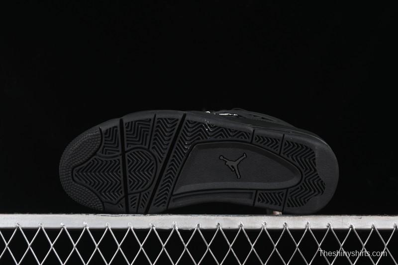 Nike Air Jordan 4 Retro Basketball Shoes with Mesh Design - FV7251-001