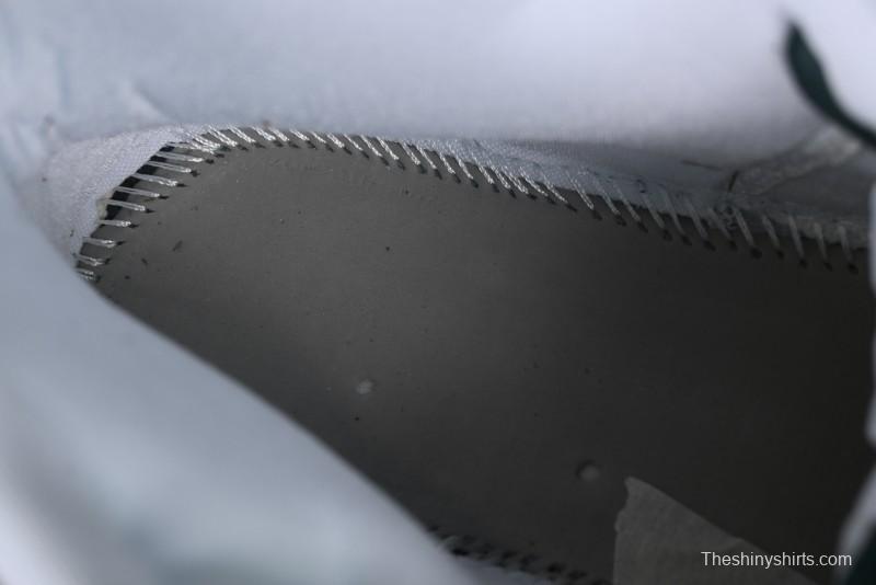 Nike Air Jordan 1 Mid Basketball Shoes in White/Oxidized Green - BQ6472-133