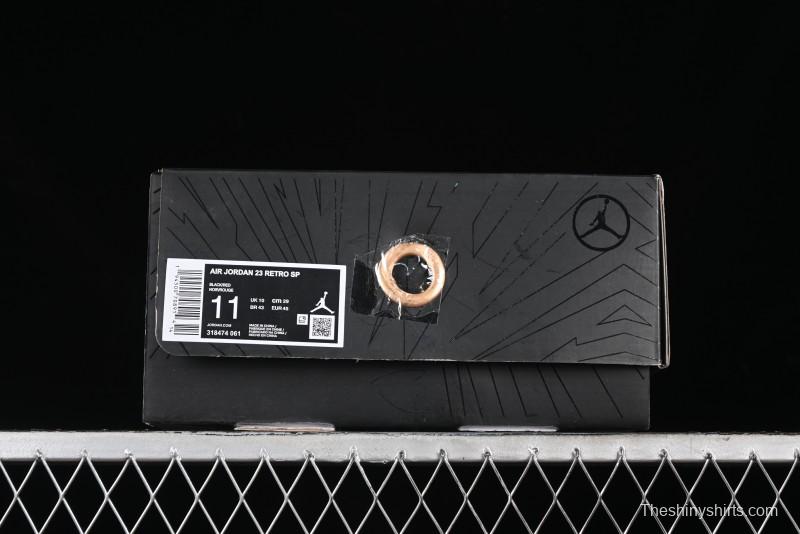 Nike Air Jordan 23 AJ23 Mid Retro Casual Basketball Shoes with Visible Air Cushion - 318474-061