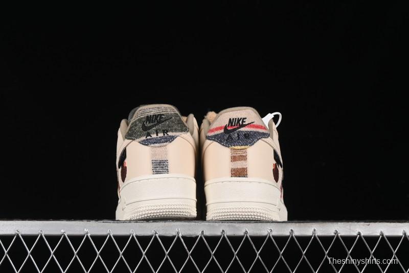 Nike Air Force 1 '07 Low Farting Bear Casual Sneakers - CW2289-230