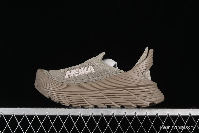 HOKA ONE ONE Restore Tc Classic Versatile Comfortable Cushioned Anti-Slip Low-Top Running Shoes - 1134532 DOTN