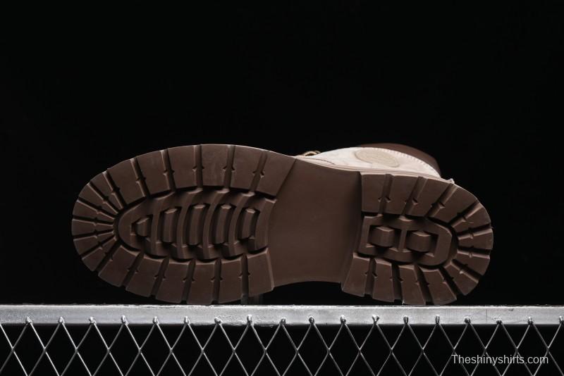 Timberland Classic High Top Outdoor Casual Boots with Premium Suede Leather - A18066TSAND