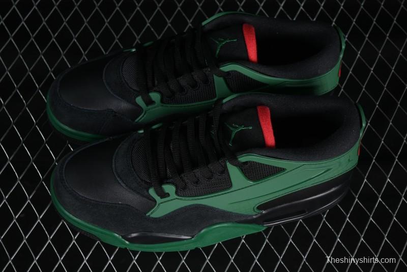 Nike Air Jordan 4 Remastered Sneakers with Textile Mesh Leather and Suede Upper - FQ7939-003