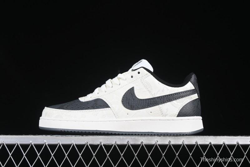 Nike Court Vision Lo 2025 Year of the Snake Theme Campus Casual Sneakers - CD5463-100