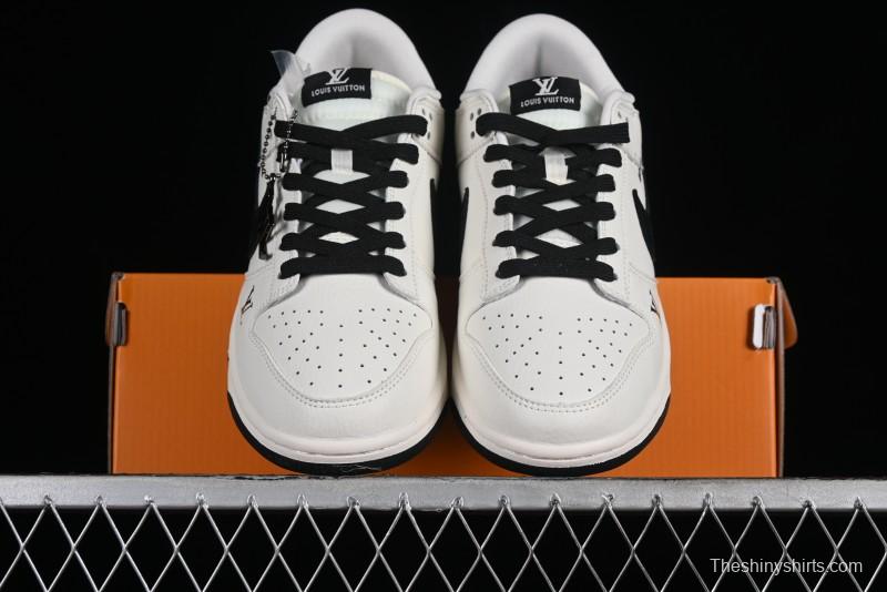 Nike Dunk Low LV Collaboration - Black Lamborghini SB Low Top Casual Sneakers - FC1688-190