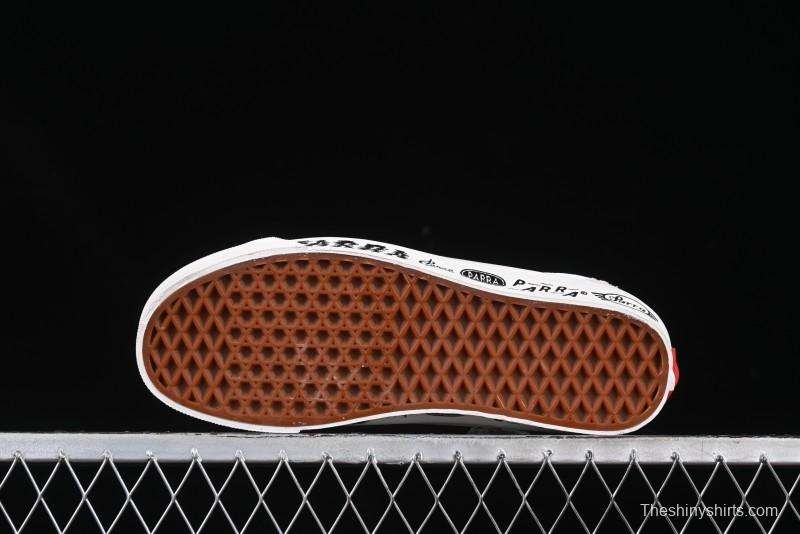 Vans Parra x Otw By Vans Low-Top Casual Skate Shoes with Surrealist Pop Art Design - VN0A3WKT4QA