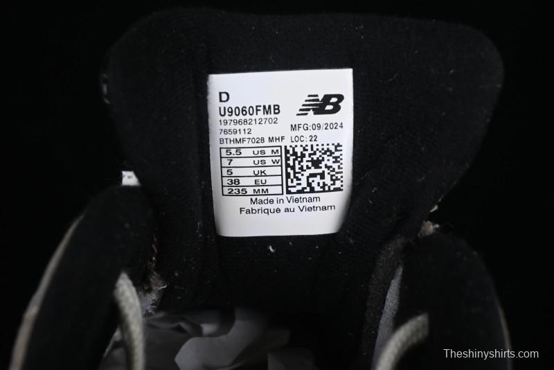 New Balance NB9060 Series Retro Casual Running Shoes with ABZORB Cushioning - U9060FMB